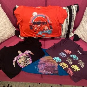 Lot of 4 girls T-shirts by Mudd